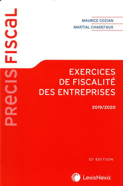 Exercices de fiscalité des entreprises (édition 2019/2020)