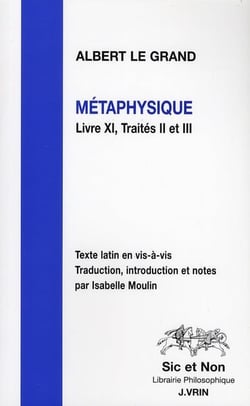Métaphysique livre XI, traités II et III