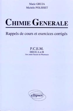 Chimie generale - rappels de cours et exercices corriges