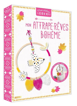 Mon atelier déco : mon attrape-rêves bohême : en porcelaine froide