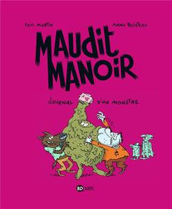 Maudit manoir t.2 - journal d'un monstre