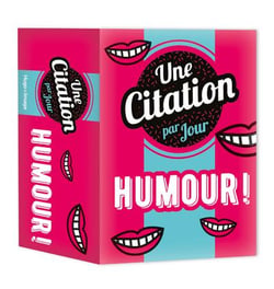 Une citation d'humour par jour (édition 2021)