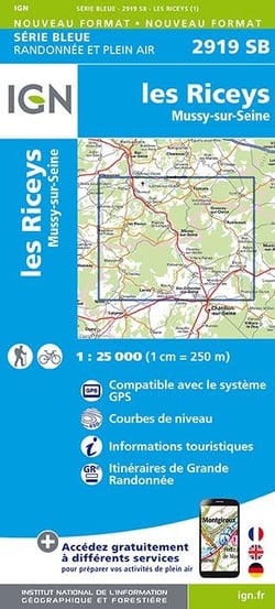 2919Sb Les Riceys/Mussy-Sur-Seine