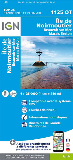1125OT - Île de Noirmoutier, Beauvoir-sur-Mer, Bourgneuf-en-Retz, Marais Breton (édition 2018)