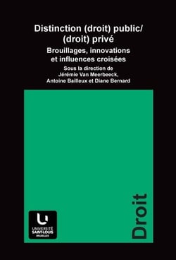 Distinction (droit) public-(droit) privé : Brouillages, innovations et influences croisées