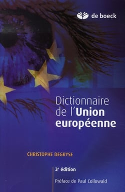 Dictionnaire de l'union européenne (3e édition)