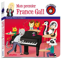 Livre musical - mon premier France Gall