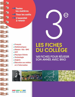 Les fiches du collège : 3e