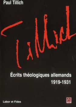 Écrits théologiques allemands - 1919-1931