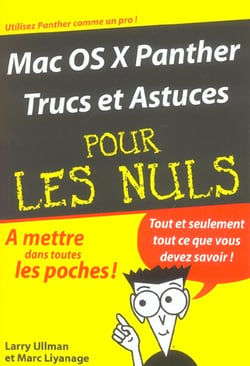 Mac os panther trucs et astuces pour les nuls