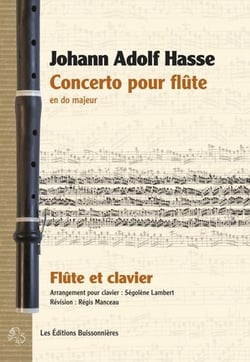 Concerto en ut, pour traverso & clavier Hasse