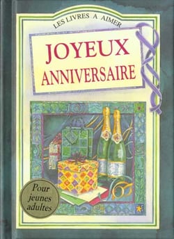 Heureux anniversaire pour un jeune adulte