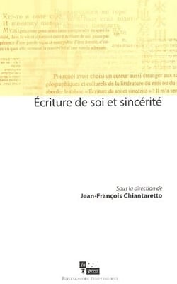 Ecriture de soi et sincérité