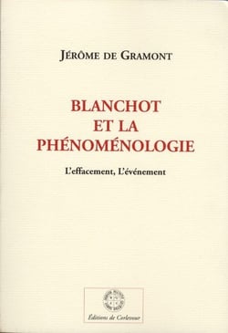 Blanchot et la phénoménologie