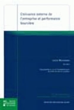 Croissance externe de l'entreprise et performance boursiere