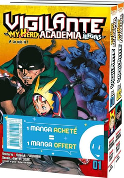 Vigilante - my hero Academia illegals : Intégrale Tomes 1 et 2