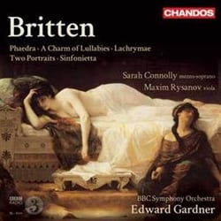 Phaedra - a charm of lullabies - lachrymae - two portraits - sinfonietta - CD
