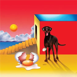 The dog and the future - Vinyle