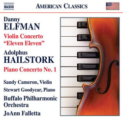 Elfman: Violin Concerto "Eleven Eleven" - Hailstork: Piano Concerto n° 1