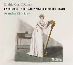 Dussek, Sophia : Airs favoris arrangés pour la harpe
