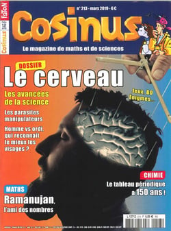 Cosinus N°213 Cerveau VS ordinateur : qui reconnait le mieux les visages - mars 2019