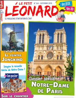 Le Petit Léonard N°249 Notre Dame de Paris - septembre 2019