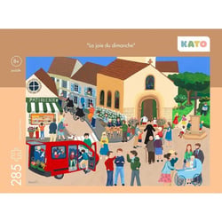 Puzzle KATO "La joie du dimanche" : Puzzle de 285 pièces, dimensions 46.2x32.6cm