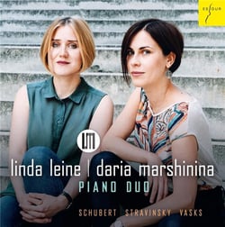 Schubert - Stravinsky - Vasks : duos de piano