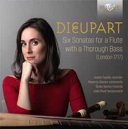 Charles Dieupart : six sonates pour flûte à bec et basse chiffrée