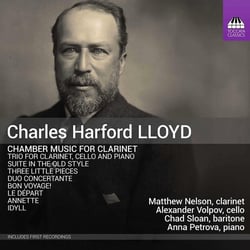 Lloyd, Charles Harford : Musique de Chambre pour Clarinette