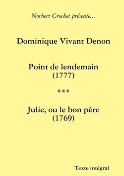 Point de lendemain - julie, ou le bon père