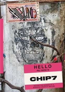 Chip7land behind the scenes of a Bangkok graffiti writer