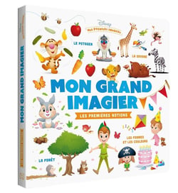 Disney Baby : mon grand imagier - les premières notions