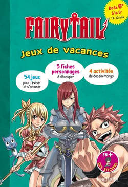 Fairy Tail - jeux de vacances - de la 6e à la 5e