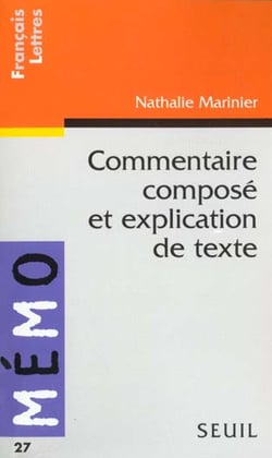 Commentaire compose et explication de texte