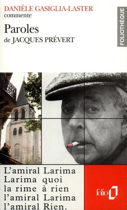 Paroles de Jacques Prévert (Essai et dossier)