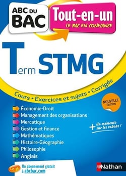 Abc du bac tout-en-un - toutes les matières - terminale stmg (édition 2017)