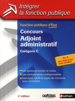 Concours adjoint administratif t.2 - fonction publique d'Etat - catégorie C (édition 2009)
