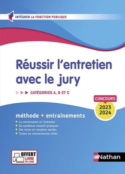 Réussir l'entretien avec le jury - catégories A, B et C (édition 2023/2024)