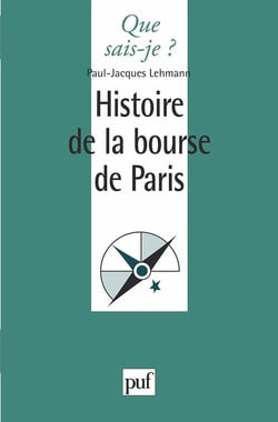 Histoire de la bourse de Paris