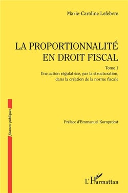 La proportionnalité en droit fiscal : Une action régulatrice, par la structuration, dans la création de la norme fiscale