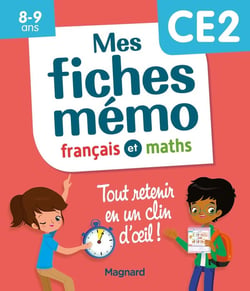 Mon mémo : mes fiches français et maths CE2 - tout retenir en un clin d'oeil
