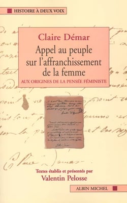 Appel au peuple sur l'affranchissement des femmes