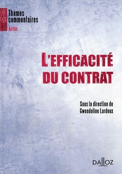 L'efficacité du contrat