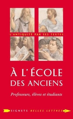 À l'école des anciens - professeurs, élèves, étudiants