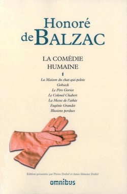 La comédie humaine Tome 1 - la maison du chat-qui-pelote - Gobseck - le père Goriot - le colonel Chabert - la messe de l'athée - Eugénie Grandet - illusions perdues