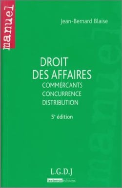 Droit des affaires, 5 eme edition