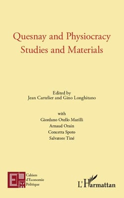 Cahiers d'économie politique : Quesnay and physiocracy - studies and materials