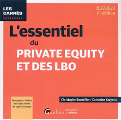 L'essentiel du private equity et des LBO : tout pour s'initier aux opérations de capital-risque (édition 2022/2023)