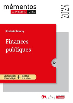 Finances publiques : Cours intégral et synthétique + Tableaux et schémas (édition 2024)